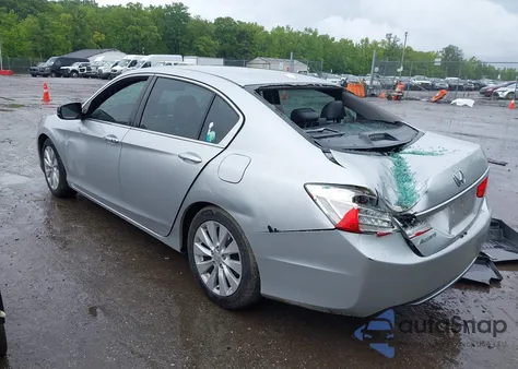 2013 Honda Accord Ex-L from USA, damaged, VIN 1HGCR2F86DA151843